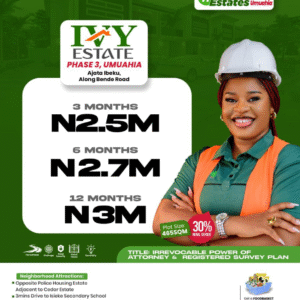 IVY ESTATE UMUAHIA PHASE 3