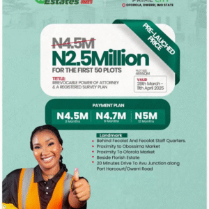 OAKWOOD PRIME ESTATE OWERRI